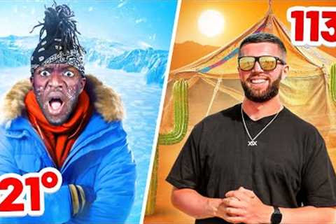 SIDEMEN EXTREME HOT VS COLD CAMPING