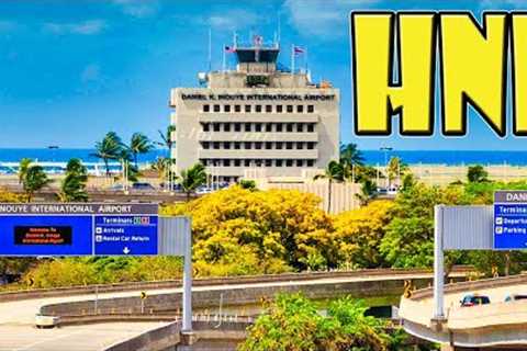 Inside Honolulu International Airport Terminal 2