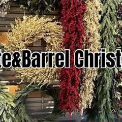 CHRISTMAS AT CRATE&amp;BARREL 2023 CRATE AND BARREL HOLIDAY DECOR