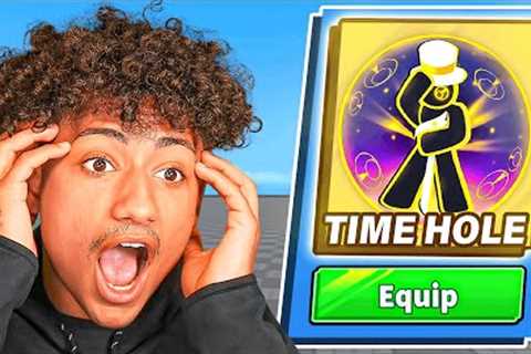 Spending $2,632,478 on The NEW TIME HOLE Ability.. (Roblox Blade Ball)