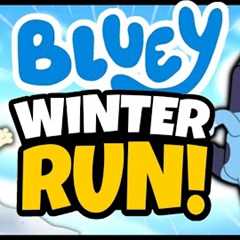 ❄️ Bluey Winter Run ❄️ Brain Break ❄️ Freeze Dance ❄️ Just Dance