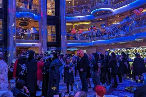 How Royal Caribbean celebrates Halloween on its cruise ships