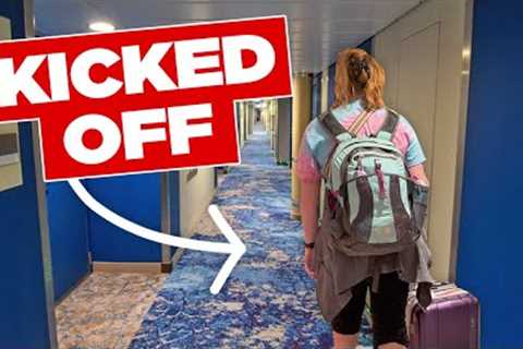 Things that can get you kicked off a cruise ship in an instant