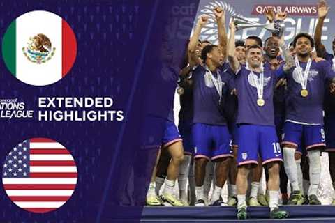 Mexico vs. USA: Extended Highlights | CONCACAF Nations League | CBS Sports Golazo