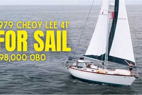Blue Water Cruiser for SAIL | Cheoy Lee 41'' Boat Tour