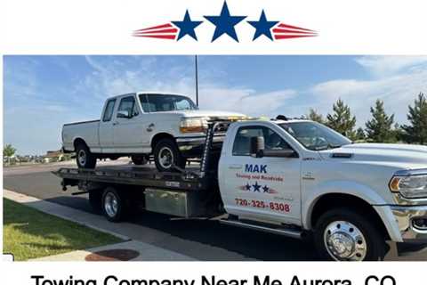 Towing Company Near Me Aurora, CO