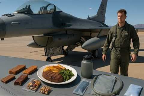 How F-16 Pilots Get FOOD During Long Combat Missions