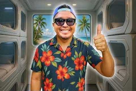 Inside HAWAII''s First CAPSULE Hotel in Waikiki